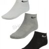 Ponožky NIKE 3PPK CUSHION QUARTER - SX4703-901