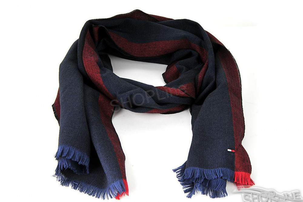 Šál Tommy Hilfiger Herringbone Edge Stp Scarf - AM0AM02592901