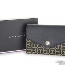 Peňaženka Tommy Hilfiger Th Essential Large Zip W/Flap Jacquard - AW0AW03019902