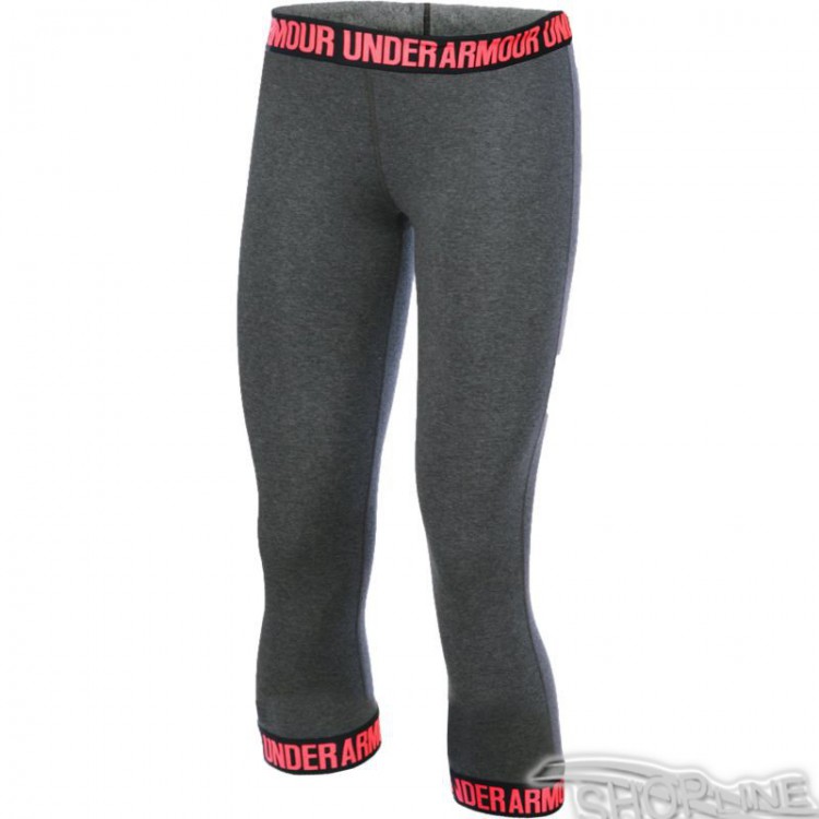 Legíny Under Armour Favorite Word Mark 3/4 W 1287130-090 - 1287130-090