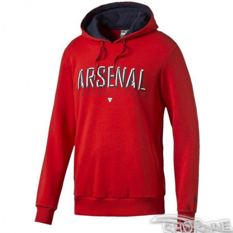 Mikina Puma Arsenal Football Club Fan Hoodie Junior - 74914501