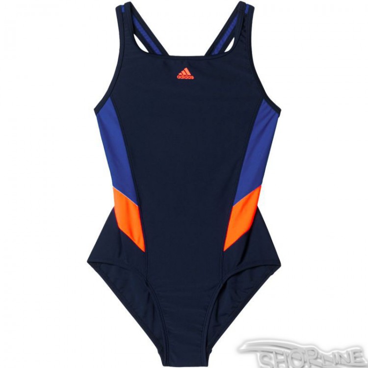 Plavky Adidas Essence Flare Colorblocked Swimsuit Junior - BP5762