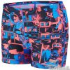 Plavky Speedo Favelamix Allover Aquashort Junior - 8-33162B043