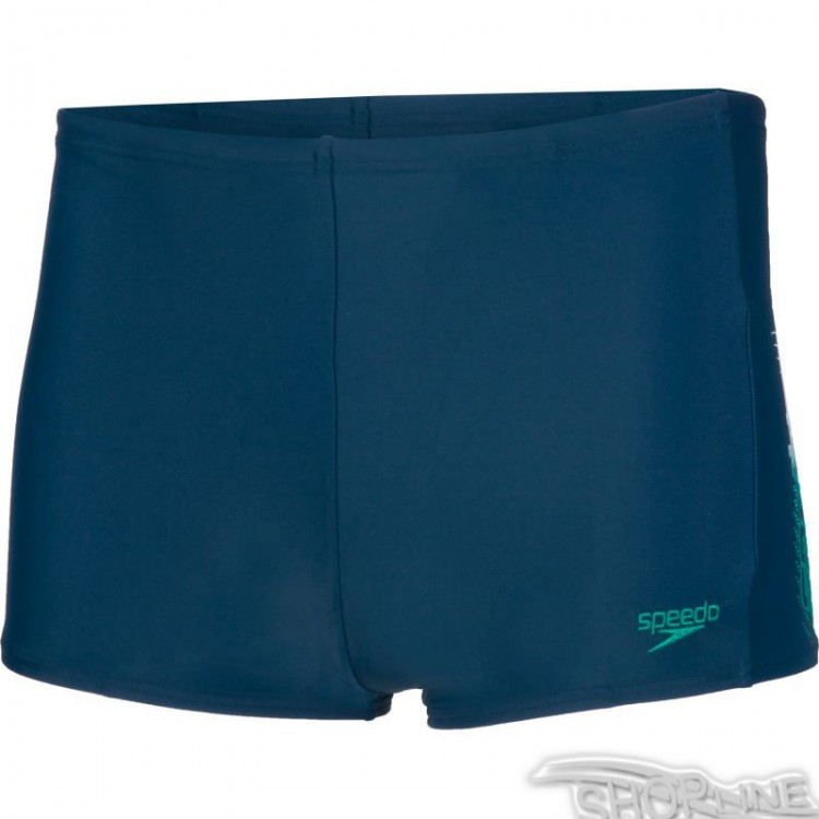 Plavky Speedo Sub Atomizer Logo Panel Aquashort Junior - 8-09312B668