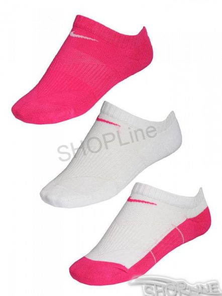 Ponožky Nike 3p Yth Ctn Cush No Show W/Moi - SX4721-926