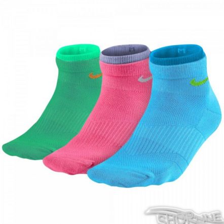 Ponožky Nike Lightweight Cotton Quarter 3pak W - SX4730-983