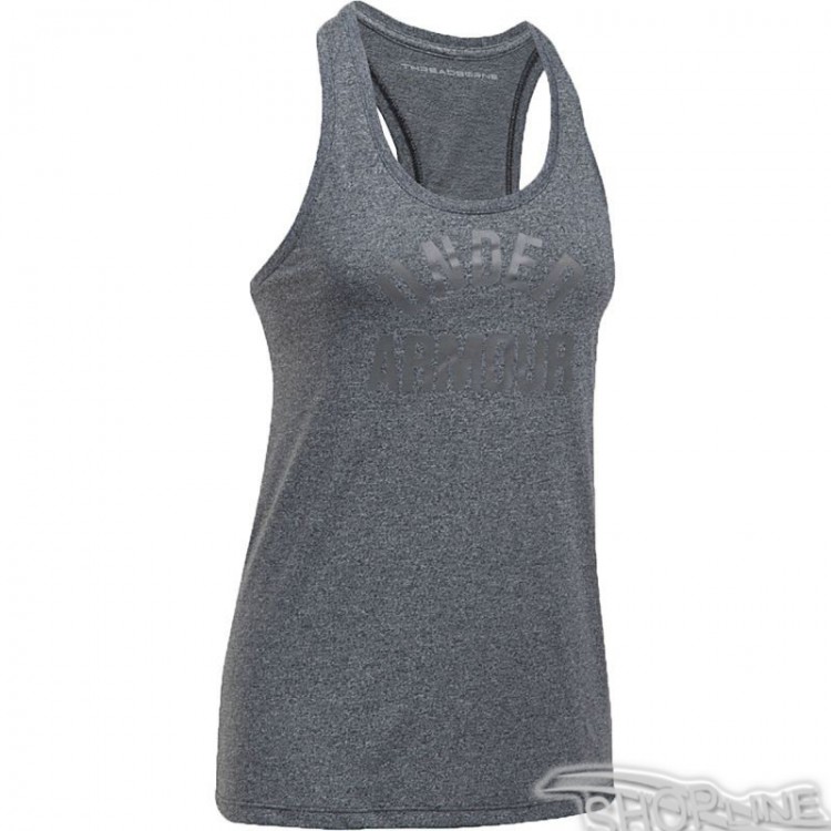 Tielko Under Armour Threadborne Train Wordmark Tank -Twist W - 1290612-001