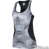 Športové tielko 4f W - H4L17-TSDF006-gray-black
