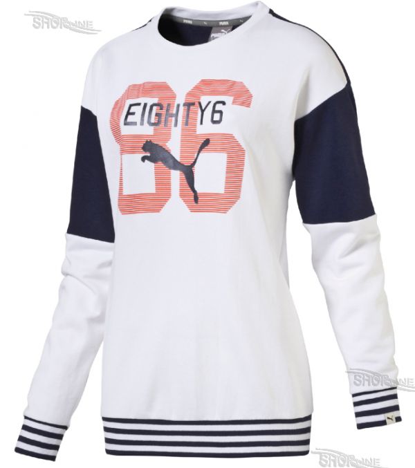 Mikina PUMA STYLE ATHLETE CREW SWEAT TR W - 836396-02