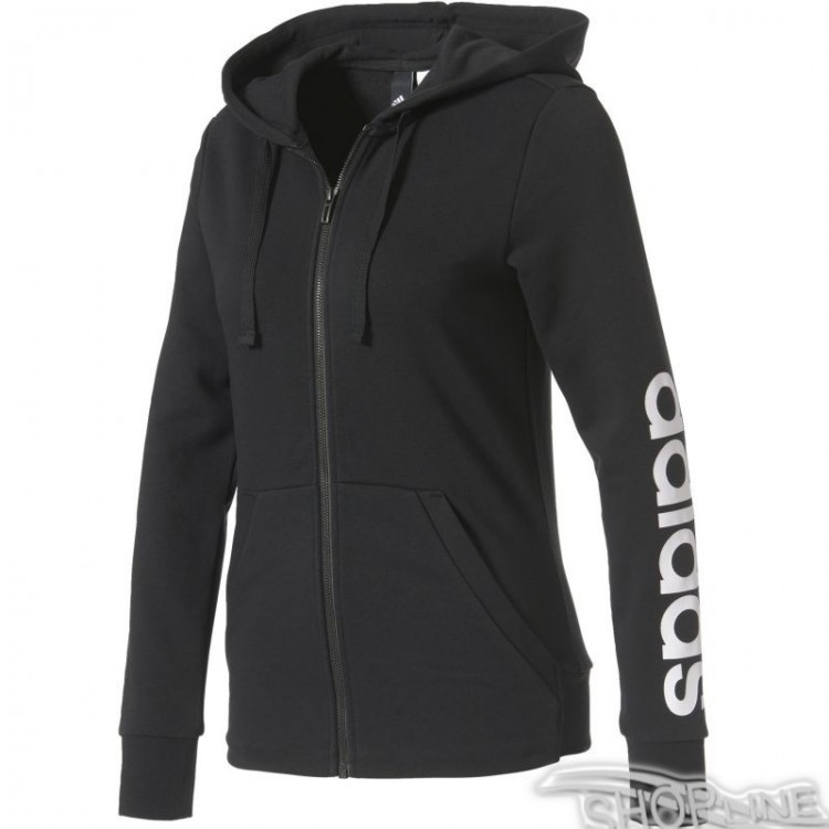 Mikina Adidas Essentials Linear Full Zip Hoodie W - S97076