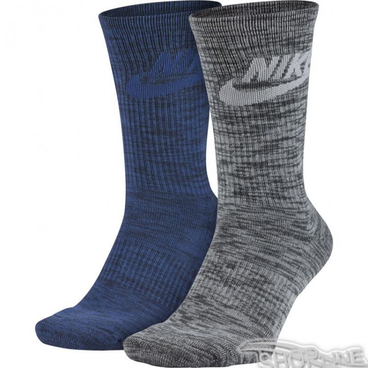 Ponožky Nike Sportswear Advance Crew Socks 2pak M - SX5403-901