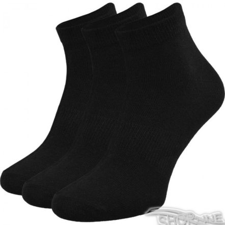 Ponožky Outhorn 3pak M - HOZ17-SOM600-CZARNY-MATOWY