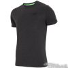 Tričko 4f M - H4Z17-TSM001-DARK-GRAY-MELANGE