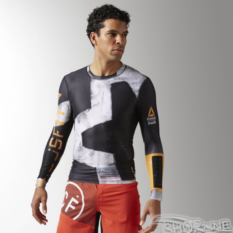 Tričko Reebok CrossFit Engineered Long Sleeve M - B45167